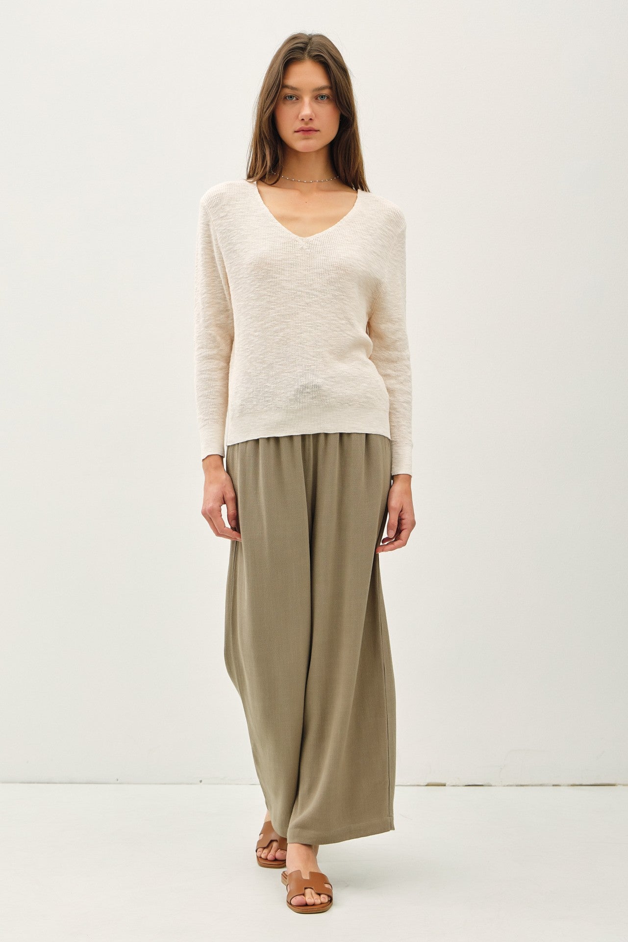 Lightweight V-Neck Sweater