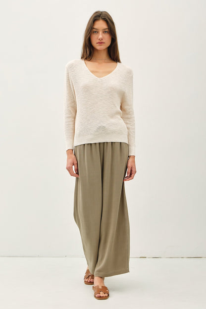 Lightweight V-Neck Sweater