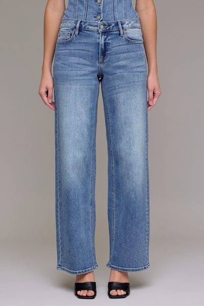 Hidden Logan Dad Jean Med Wash