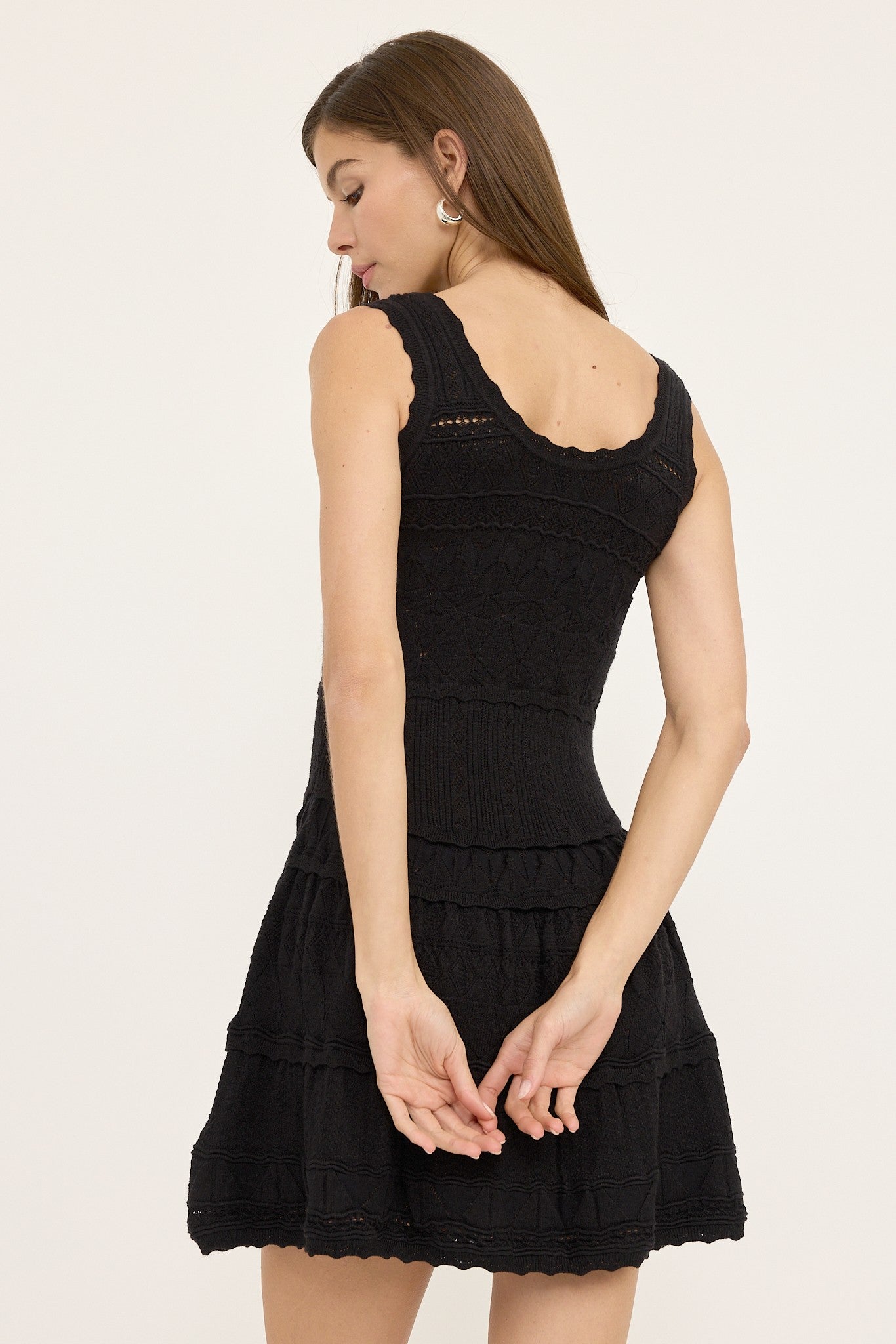 Fit & Flare Knit Dress