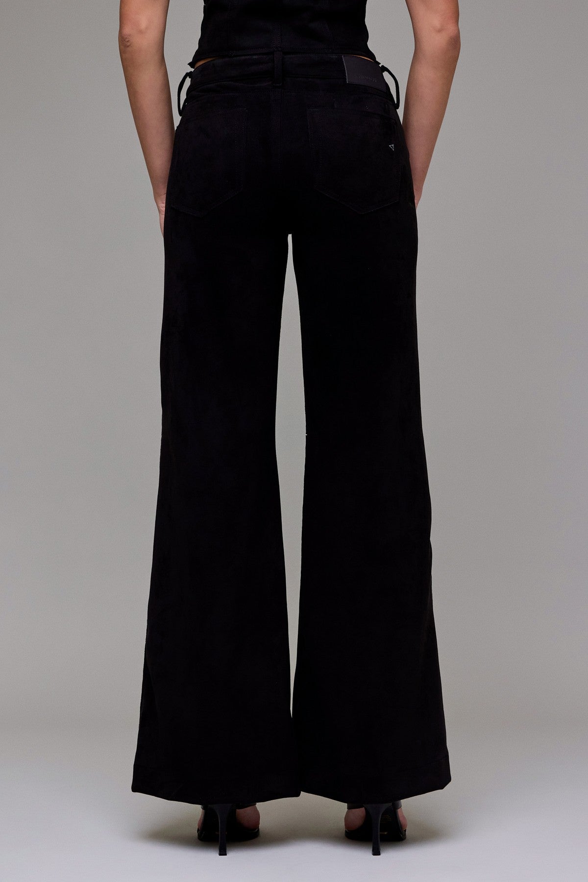 Hidden Suede Stretch Comfort Flare Pant