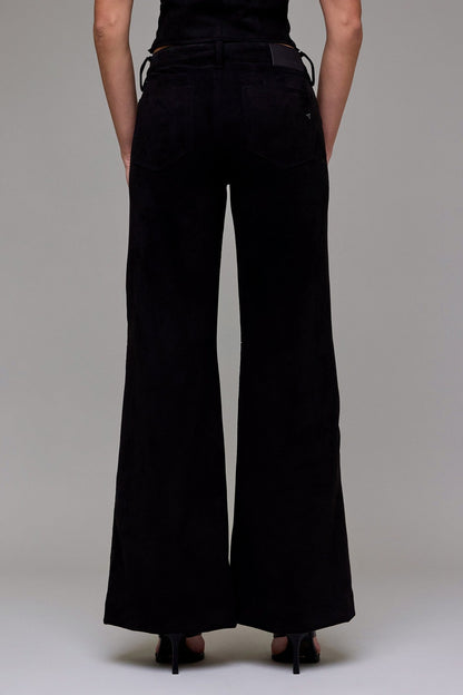 Hidden Suede Stretch Comfort Flare Pant
