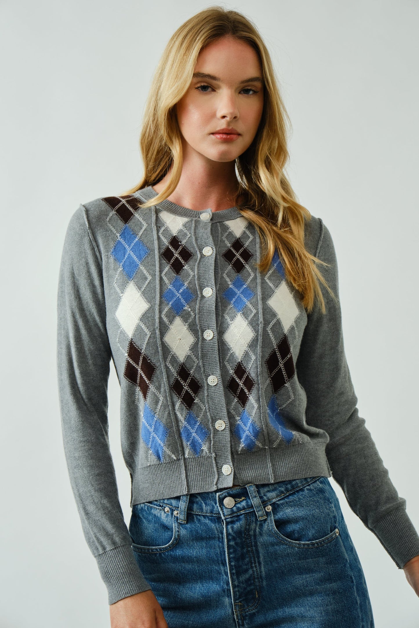 Relaxed Fit Sweater Cardigan