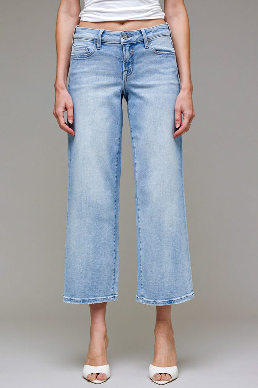 Hidden Logan Mid Rise Petite Dad Jean