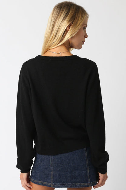 Nora Knit Button Up Top