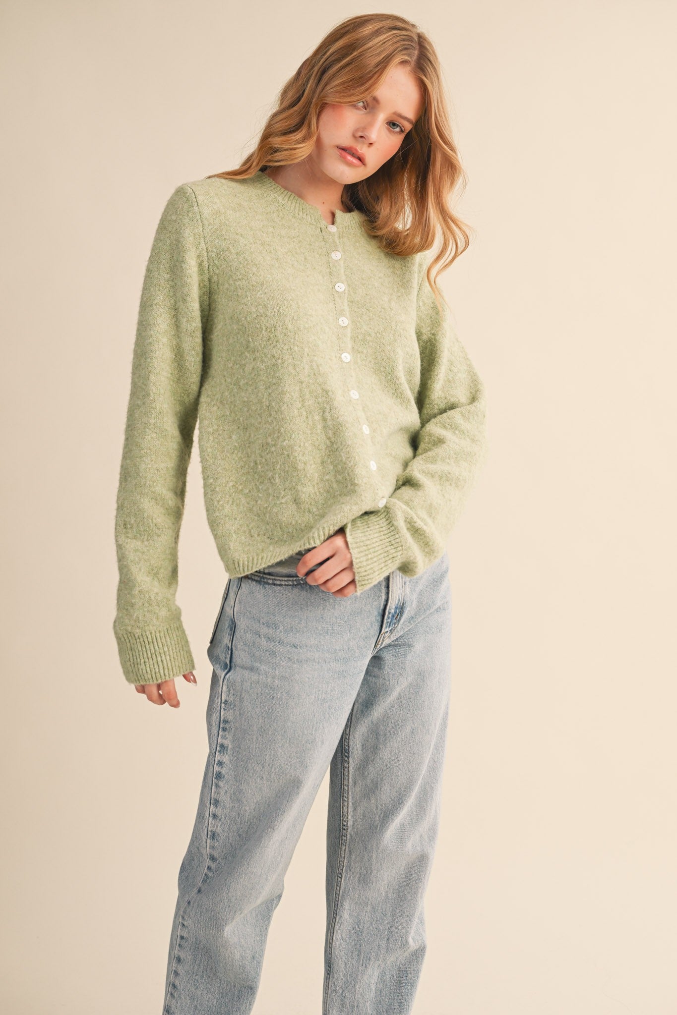 Button Down Cardigan