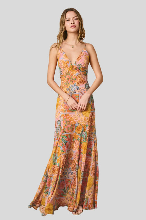 Printed Maxi Dress