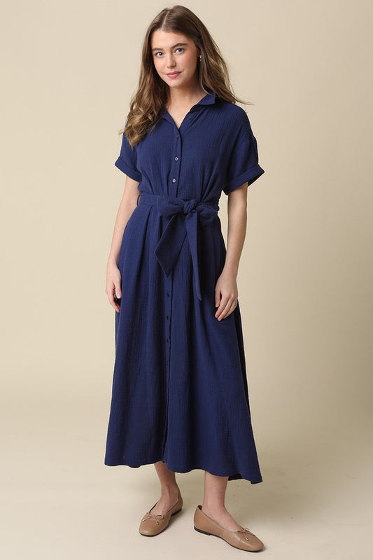 Gauze Maxi Dress