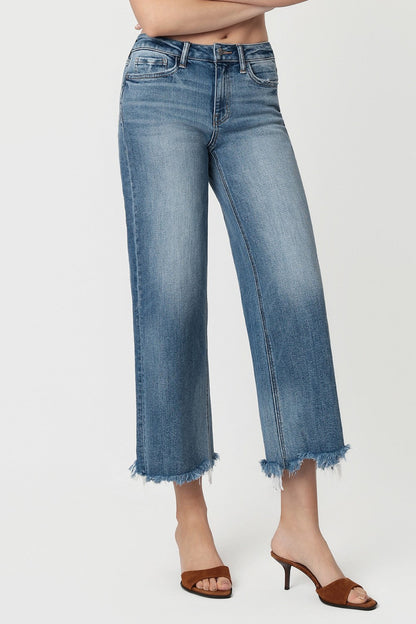 Flying Monkey High Rise Crop Wide Leg