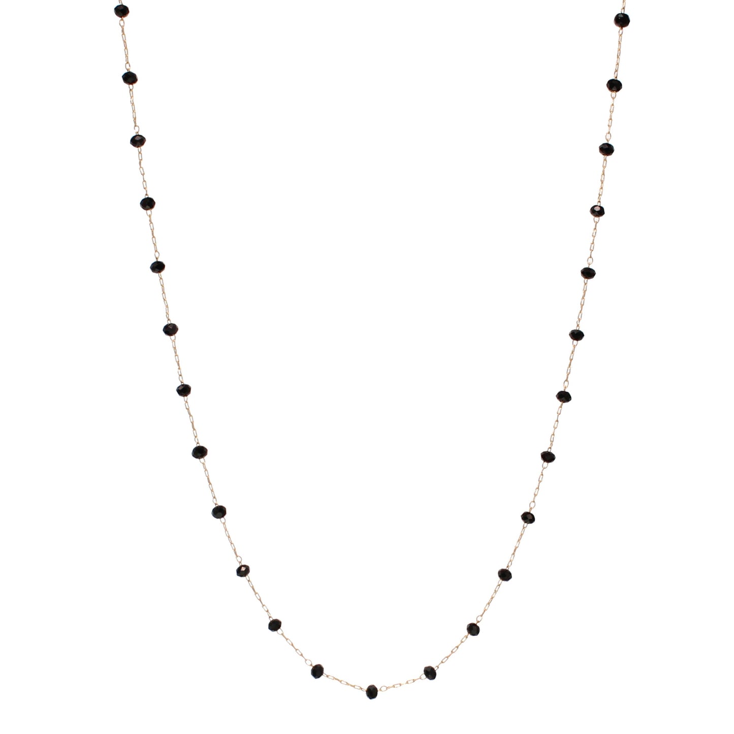 Fine Crystal Chain Necklace
