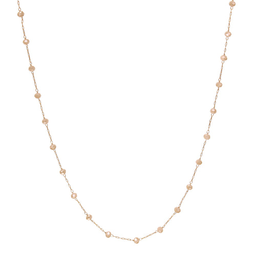 Fine Crystal Chain Necklace