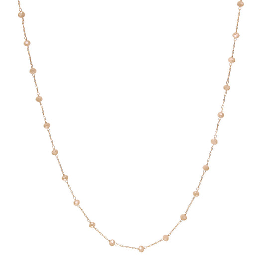 Fine Crystal Chain Necklace