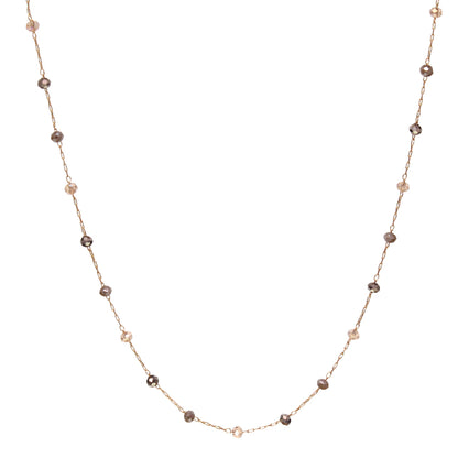 Fine Crystal Chain Necklace