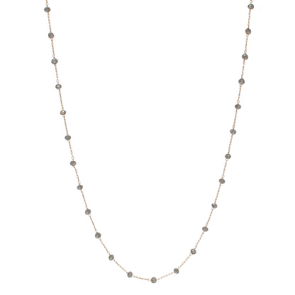 Fine Crystal Chain Necklace