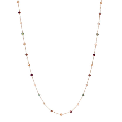Fine Crystal Chain Necklace