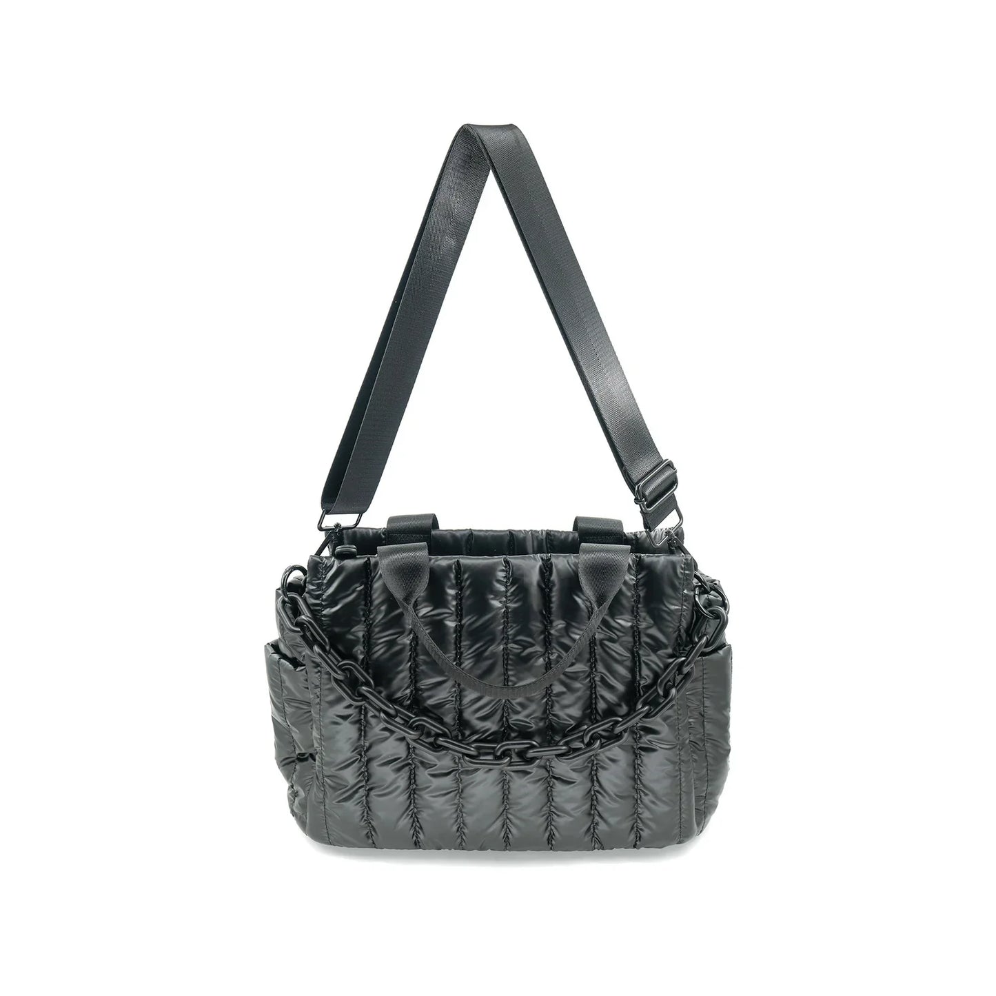 Nylon Puff Crossbody Bag