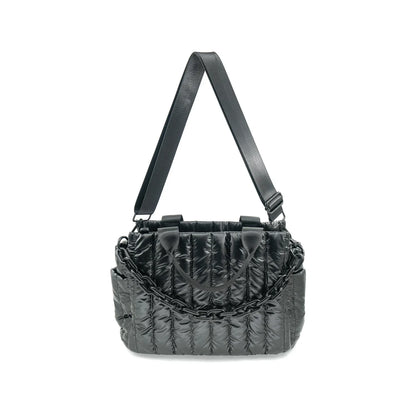 Nylon Puff Crossbody Bag