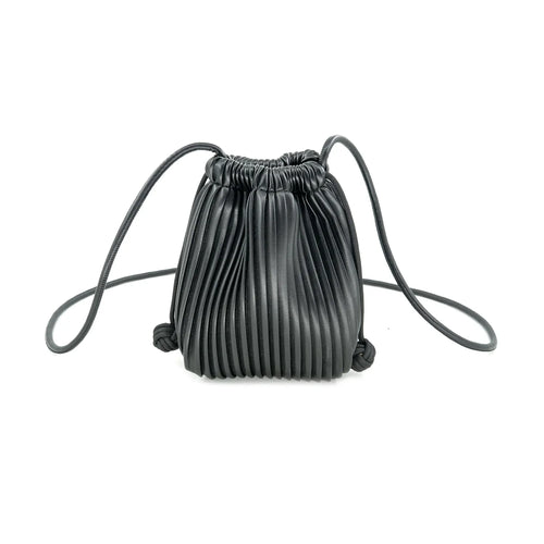 Mini Pleated Crossbody