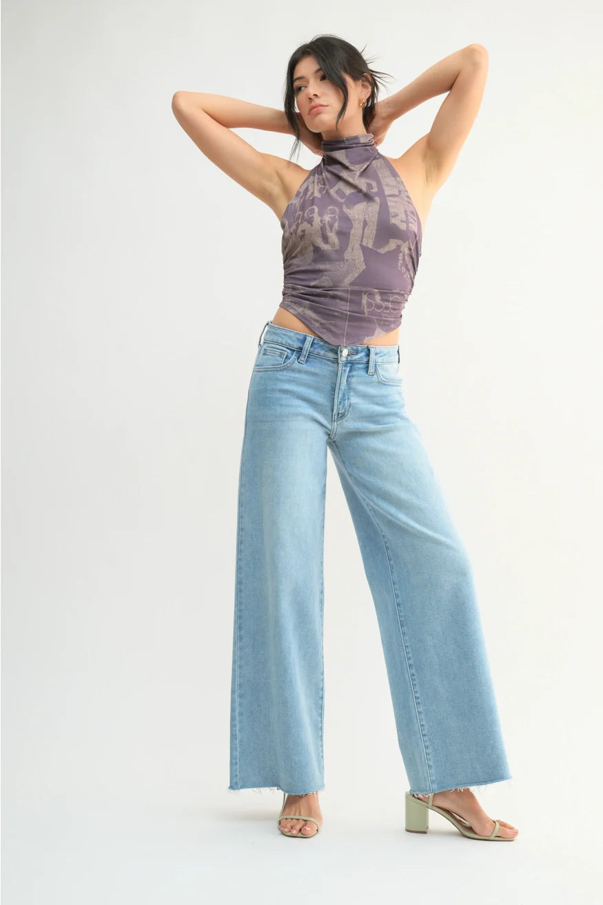 JBD Relaxed Wide Leg Jean