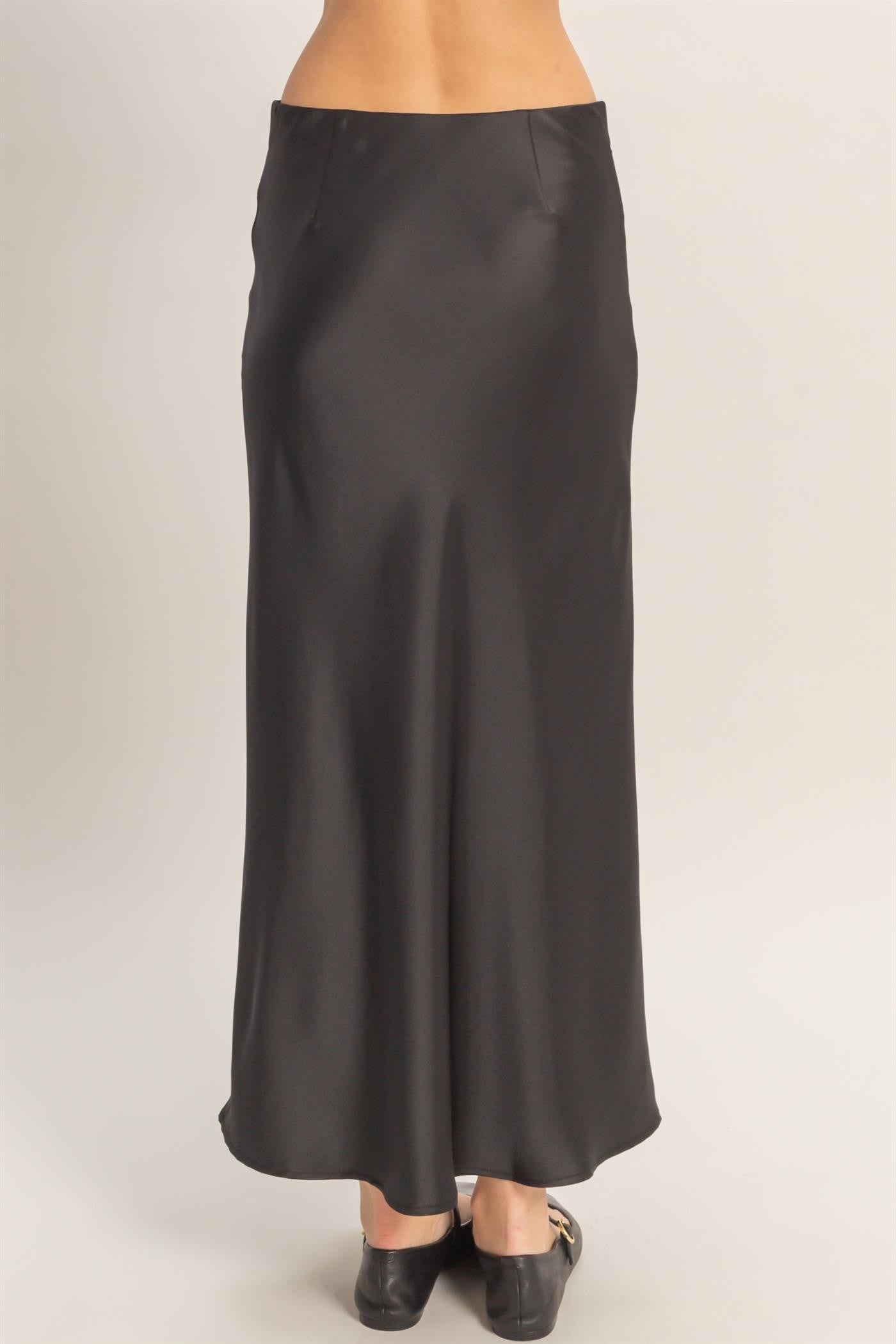Satin Maxi Skirt