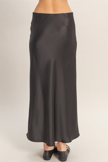 Satin Maxi Skirt