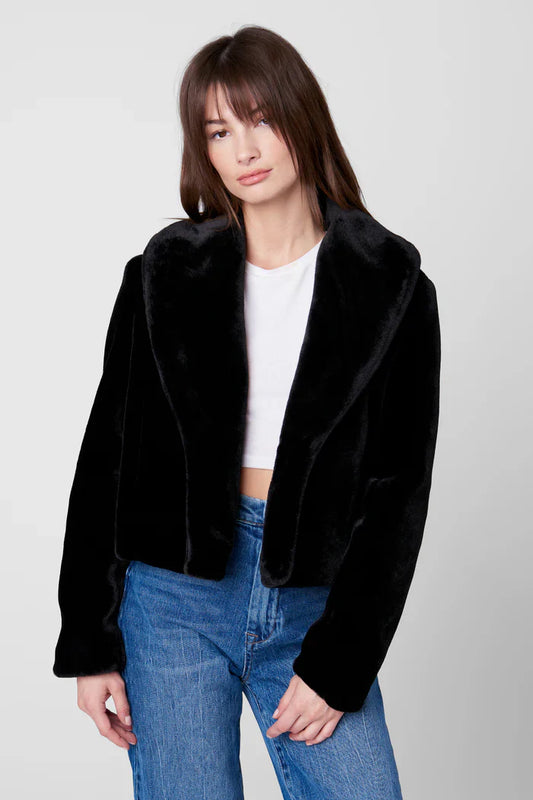 Blank Faux Fur Jacket