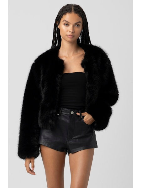 Blank Faux Fur Jacket