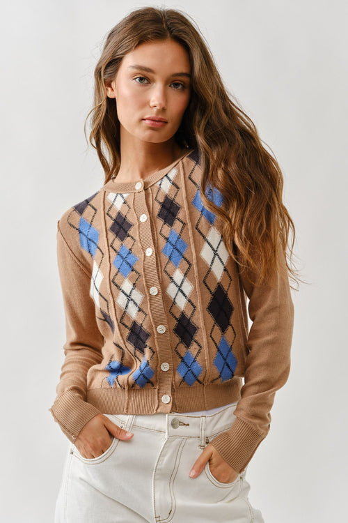 Relaxed Fit Sweater Cardigan