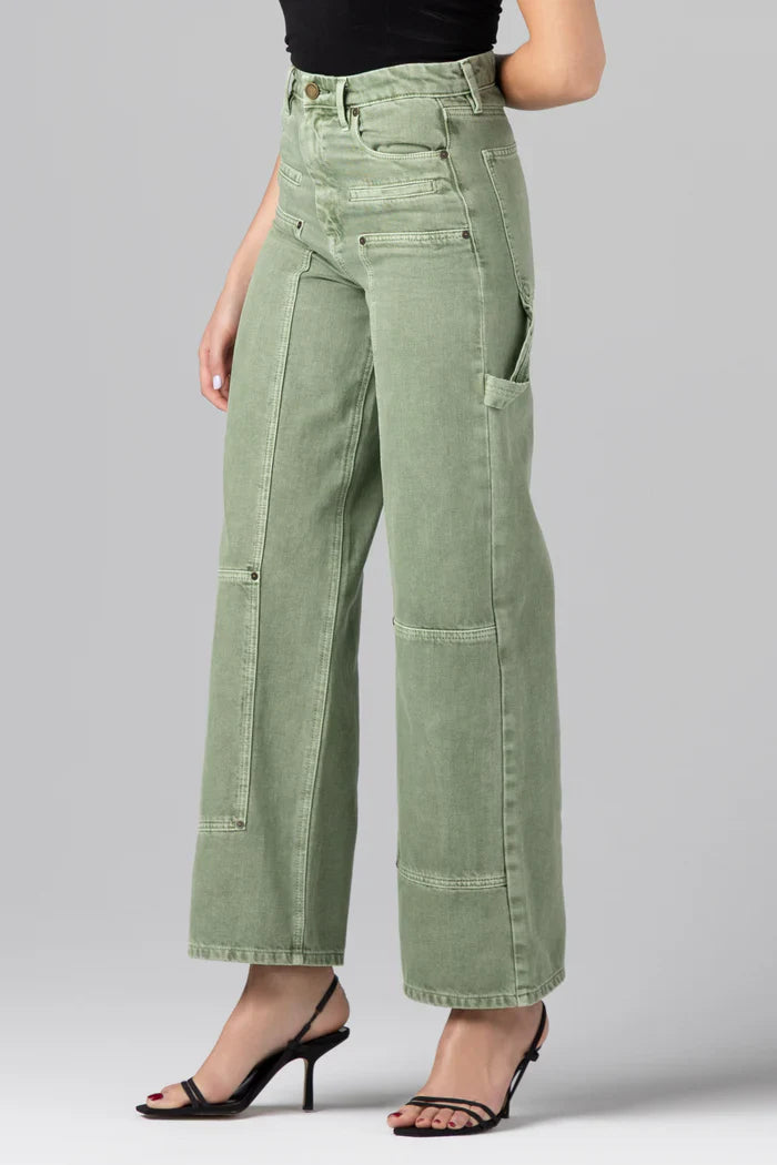 Blank NYC Vibe Check Patch Jean