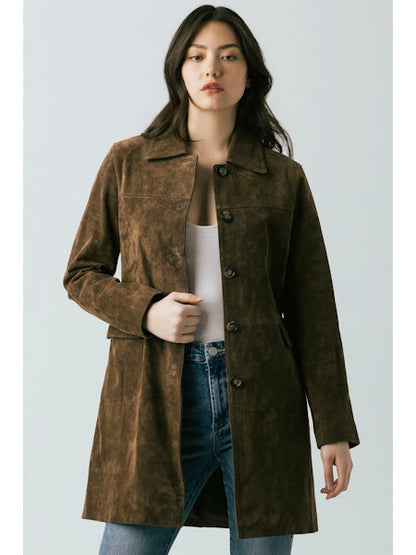 Blank NYC Dirt Bike Trench Coat