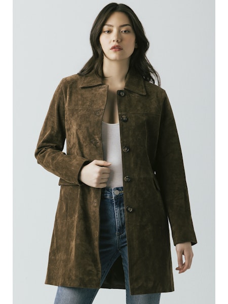 Blank NYC Dirt Bike Trench Coat