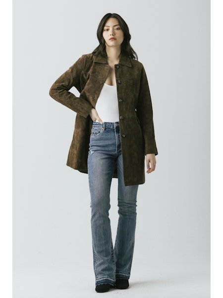 Blank NYC Dirt Bike Trench Coat