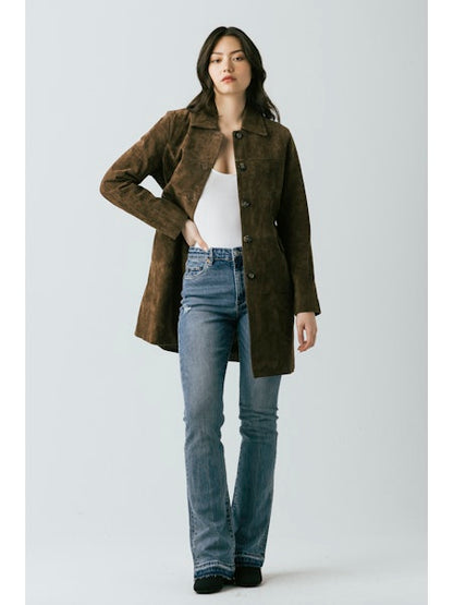 Blank NYC Dirt Bike Trench Coat