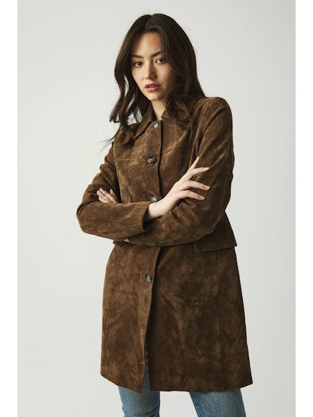 Blank NYC Dirt Bike Trench Coat