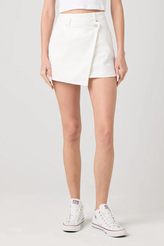 Blank NYC - Crossover Denim Skirt