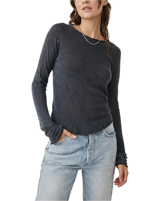 Free People Be My Baby Long Sleeve