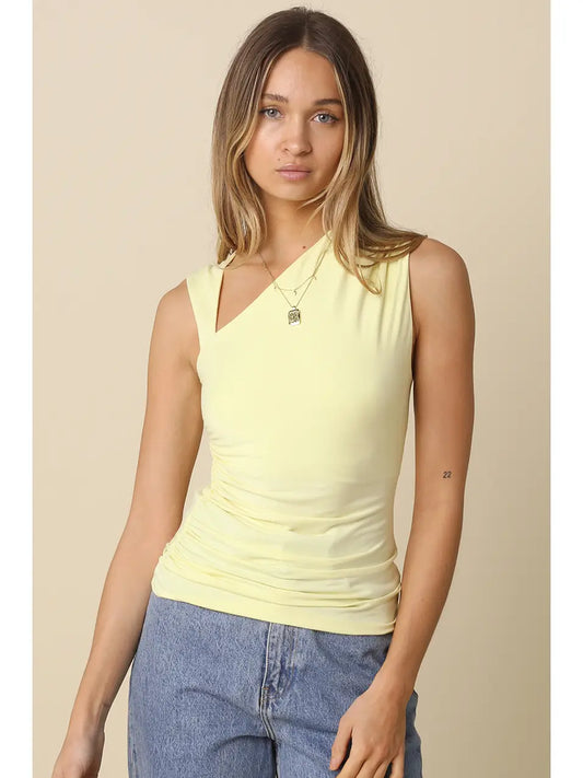 Cutout Shoulder Top