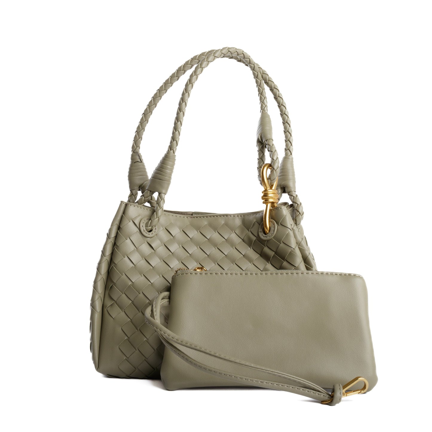 Mini Woven Shoulder Bag
