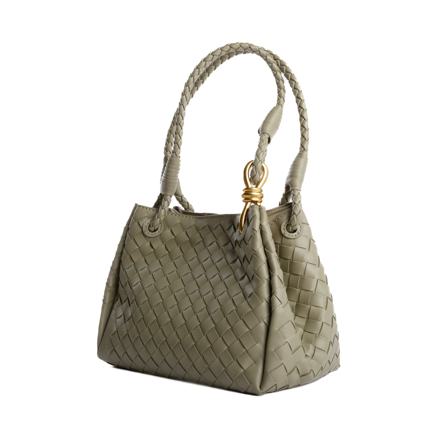 Mini Woven Shoulder Bag