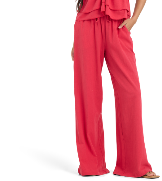 Ocean Drive Wide Leg Linen Pant