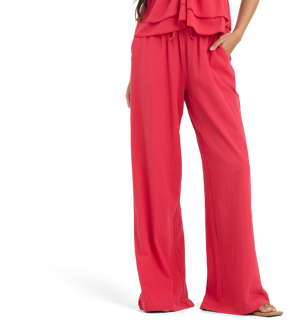 Ocean Drive Wide Leg Linen Pant