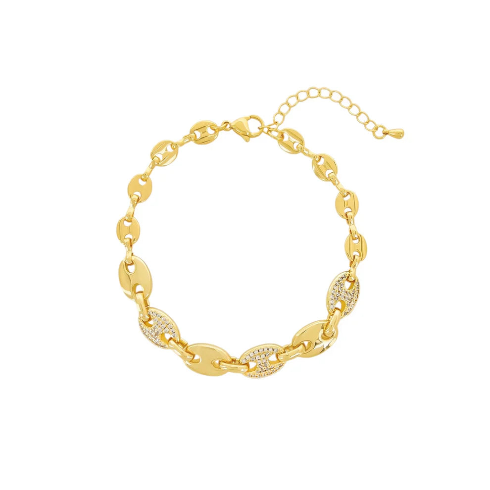 CZ Mariner Bracelet