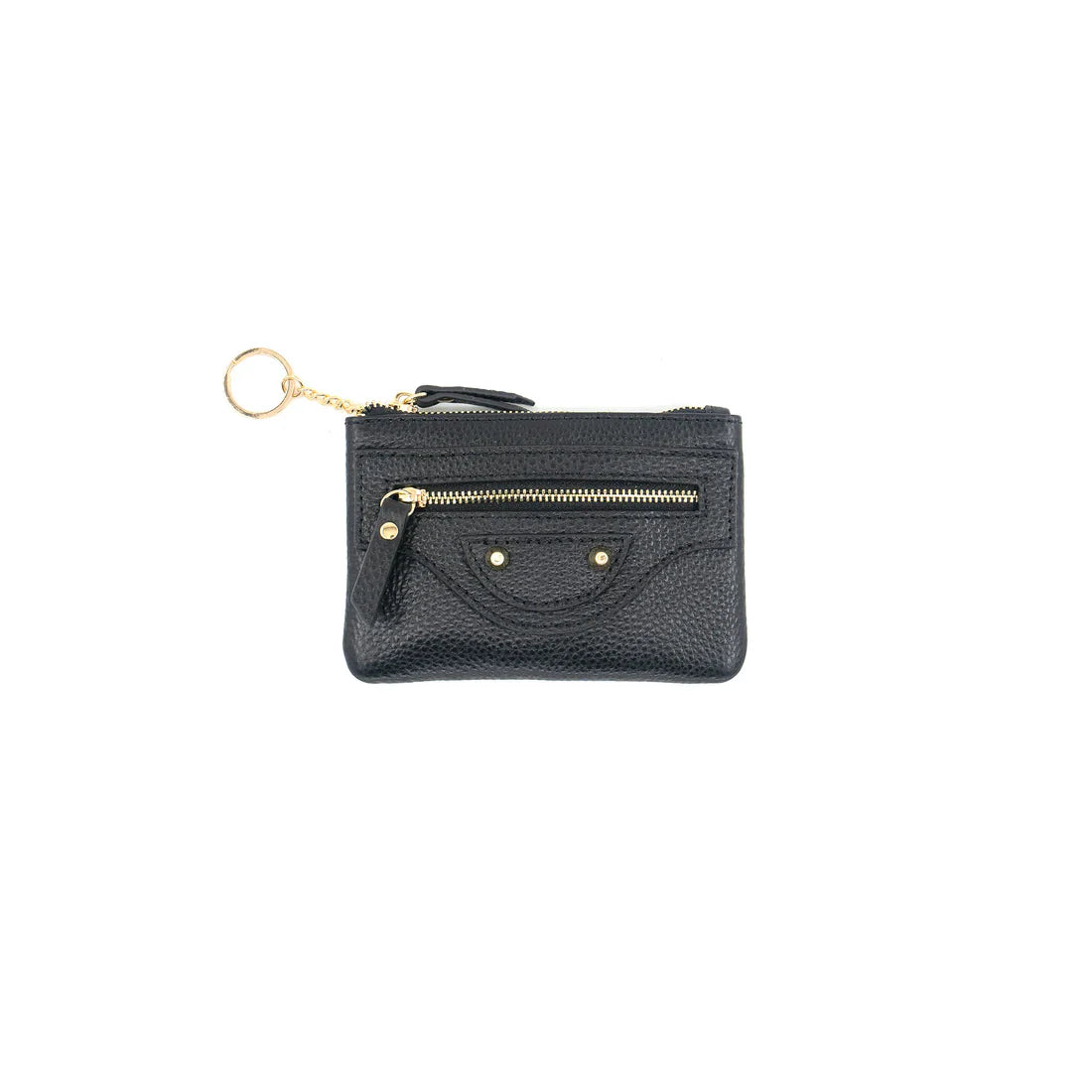 Leather Zipper Wallet