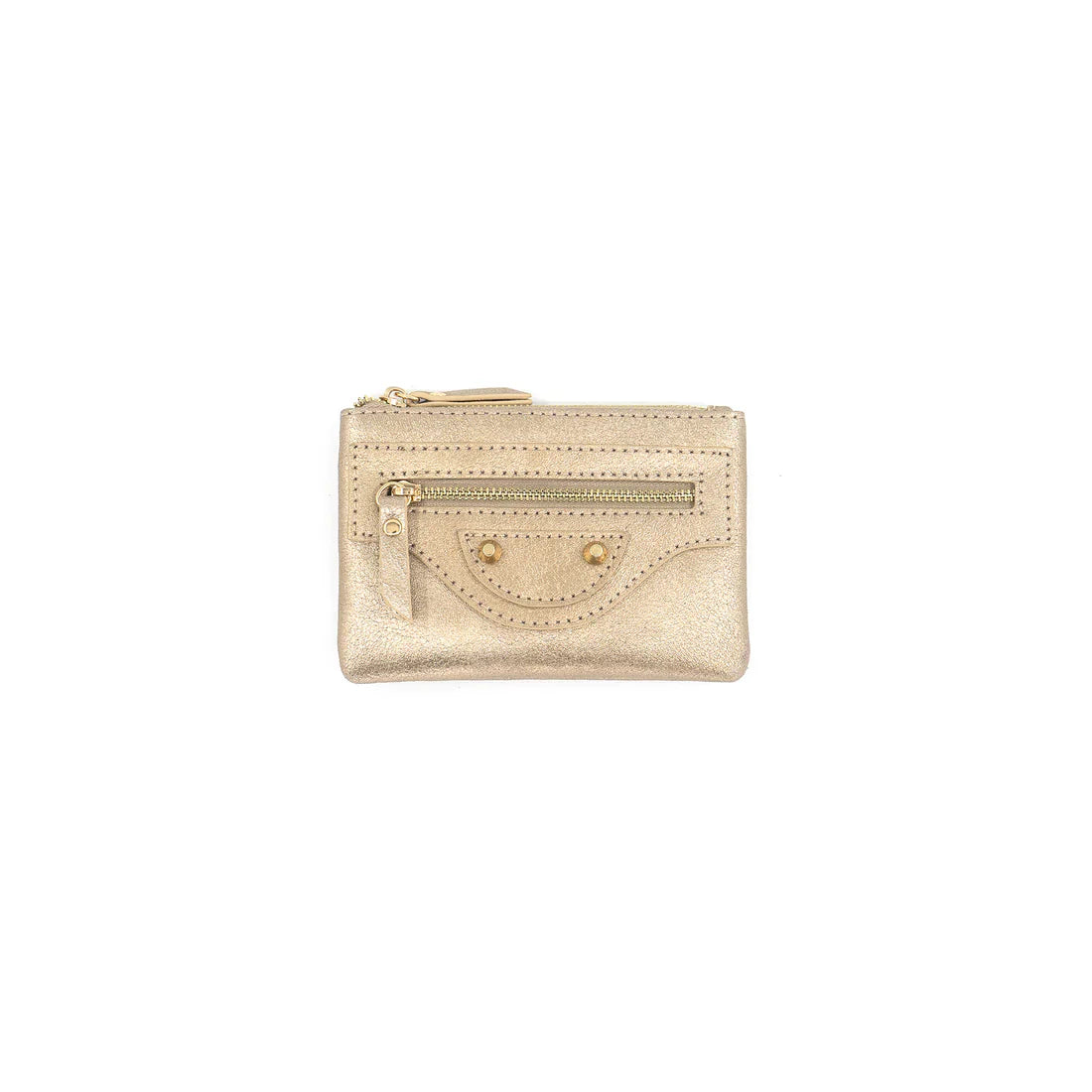 Leather Zipper Wallet