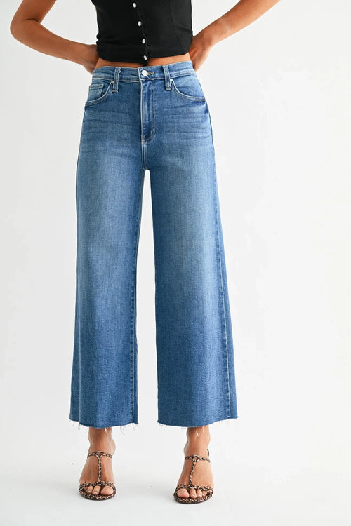 JBD Scissor Cut Wide Leg Jean