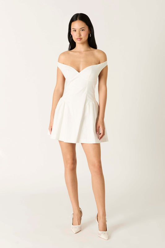 Off Shoulder Mini Dress