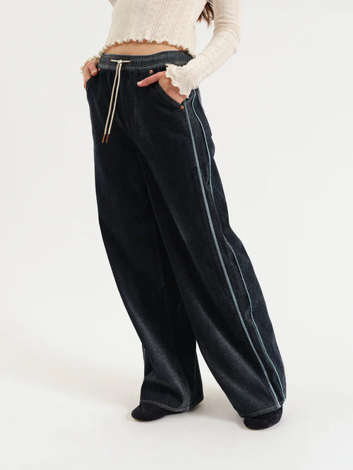 Daze The Cozy Jean Wide Leg Pull-on