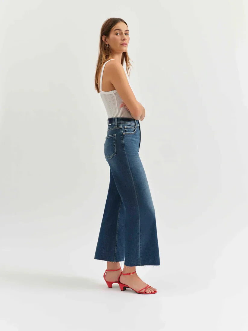 Daze Pleaser Clean High Rise Wide Ankle