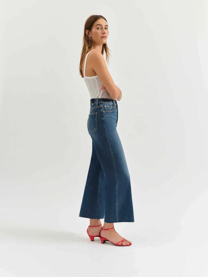 Daze Pleaser Clean High Rise Wide Ankle