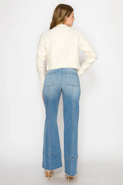 Artemis Slim Palazzo Jean